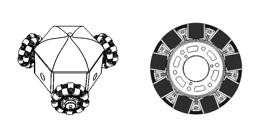 alt 3-Wheeled Ground Robot